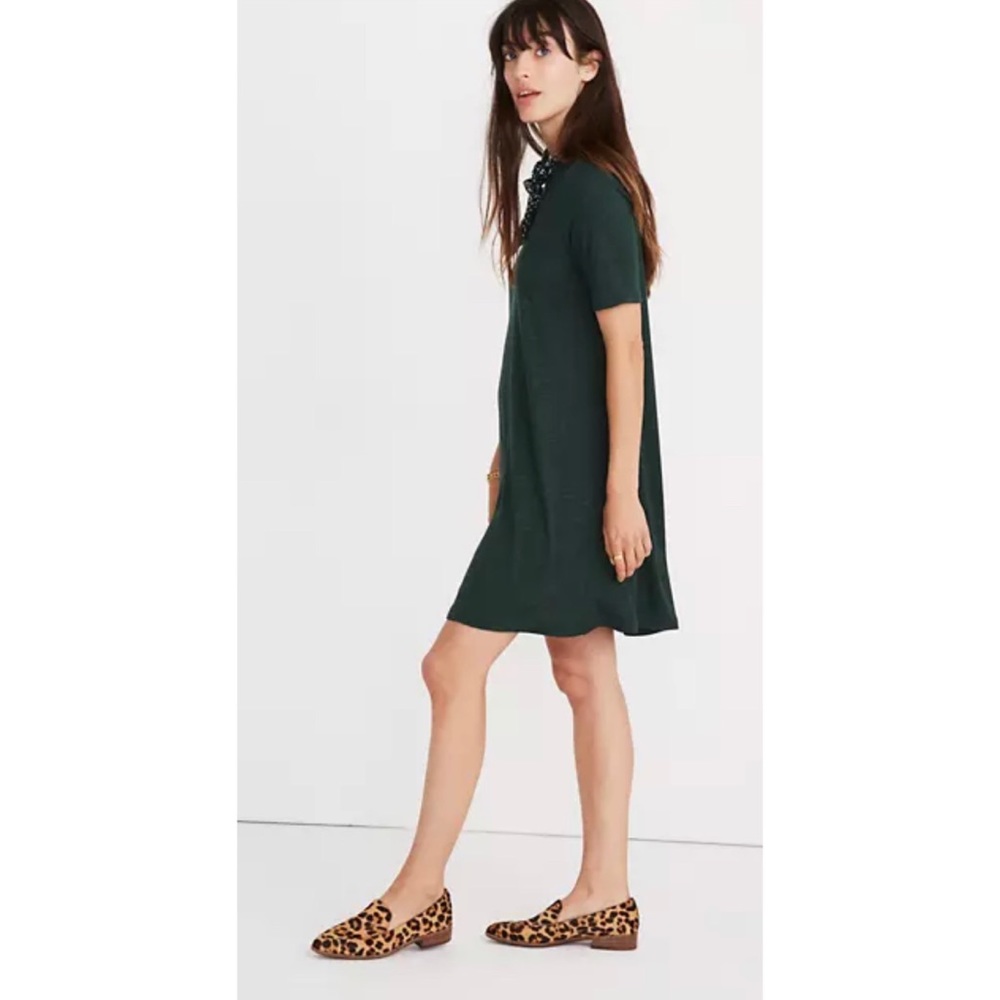 Madewell Mockneck Boxy Tee Dress